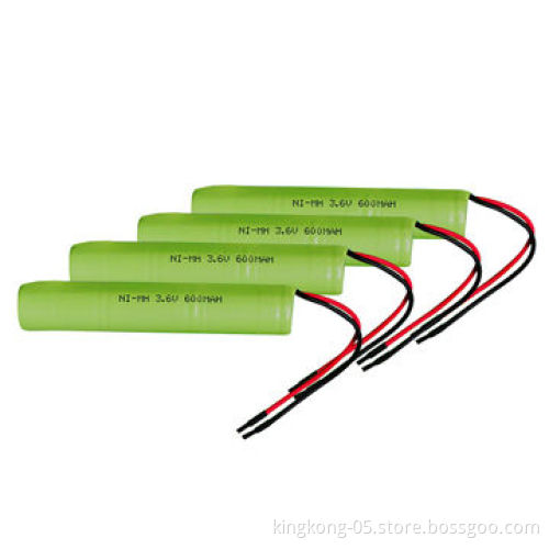 3.6V Rechargeable Ni-MH Battery Pack